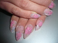 Best Nails - Romantikus csipke beépítéssel
